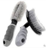 Car wheel brush