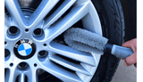 Car wheel brush