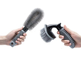 Car wheel brush